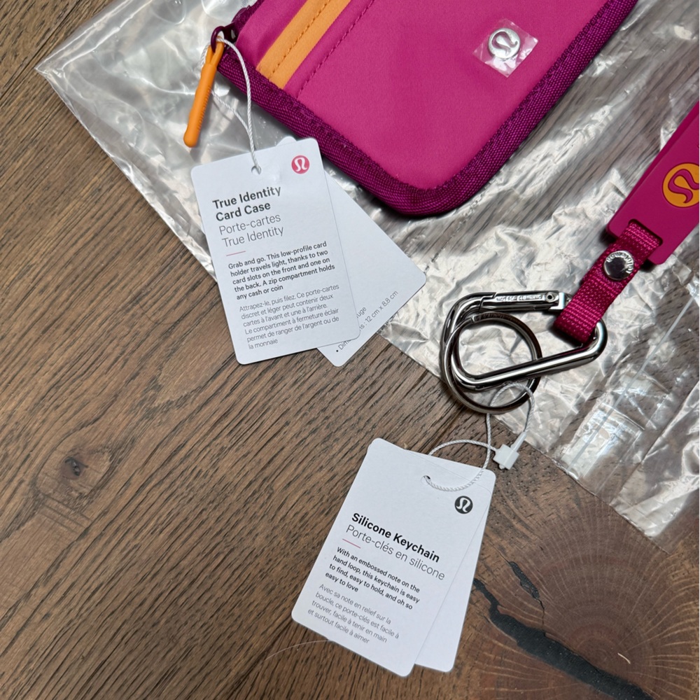 Lululemon Raspberry Coulis/ Mango Dream Accessory bundle - NWT - Picture 3 of 8